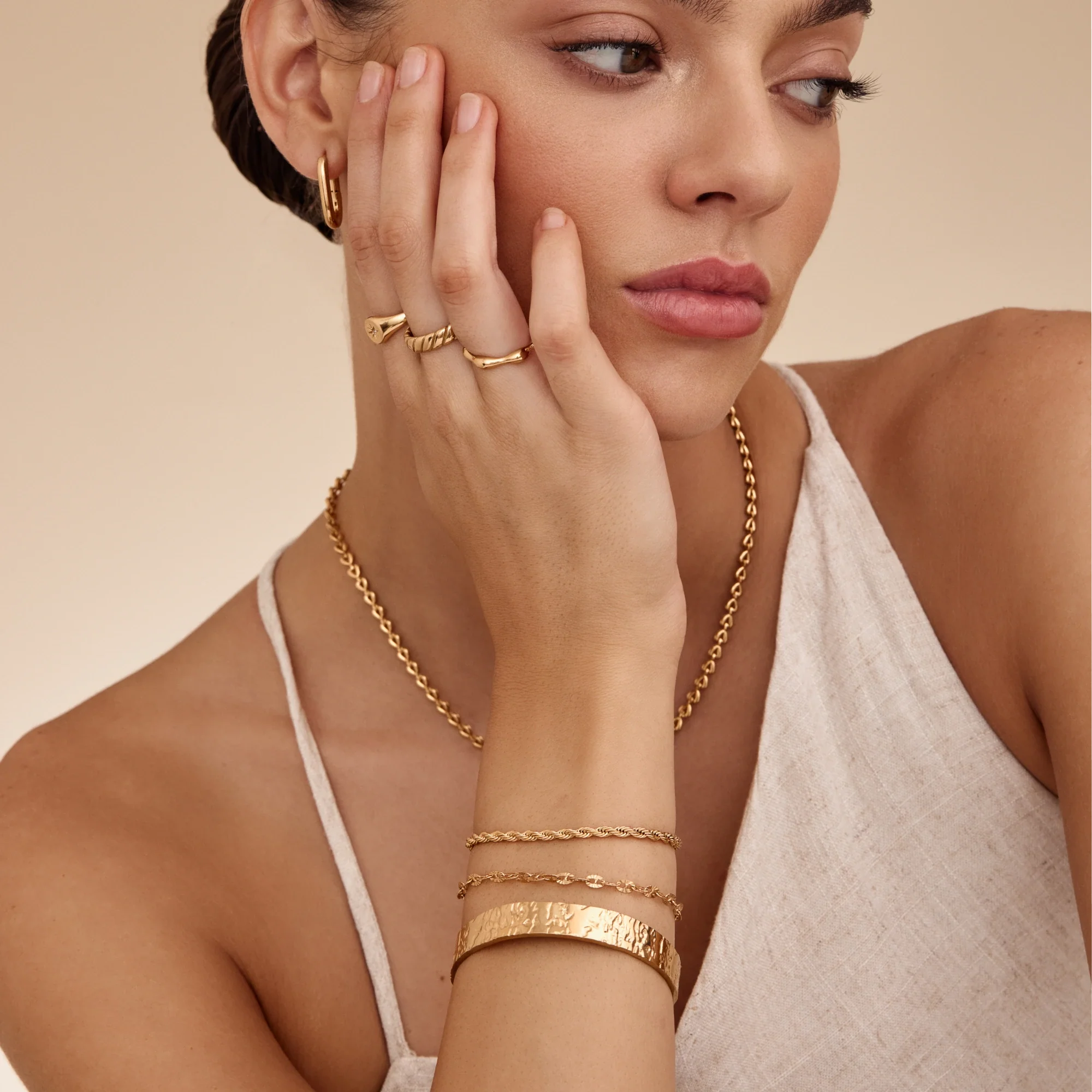 Jonc Empreinte Sculptée — vue 5