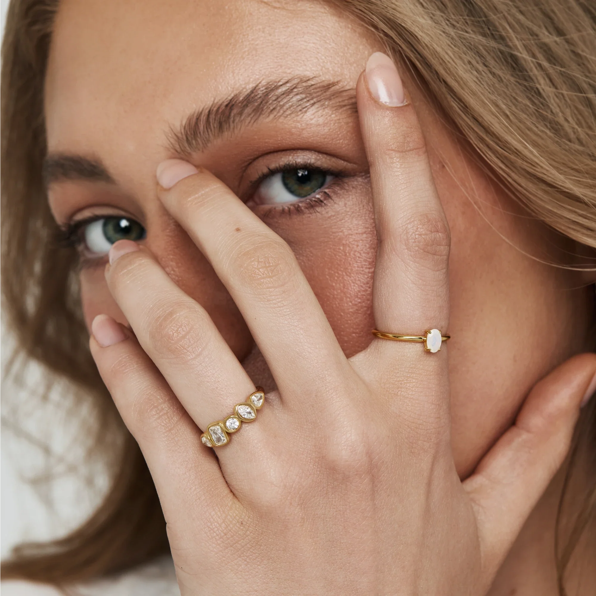 Bague Éclats Mêlés — vue 3