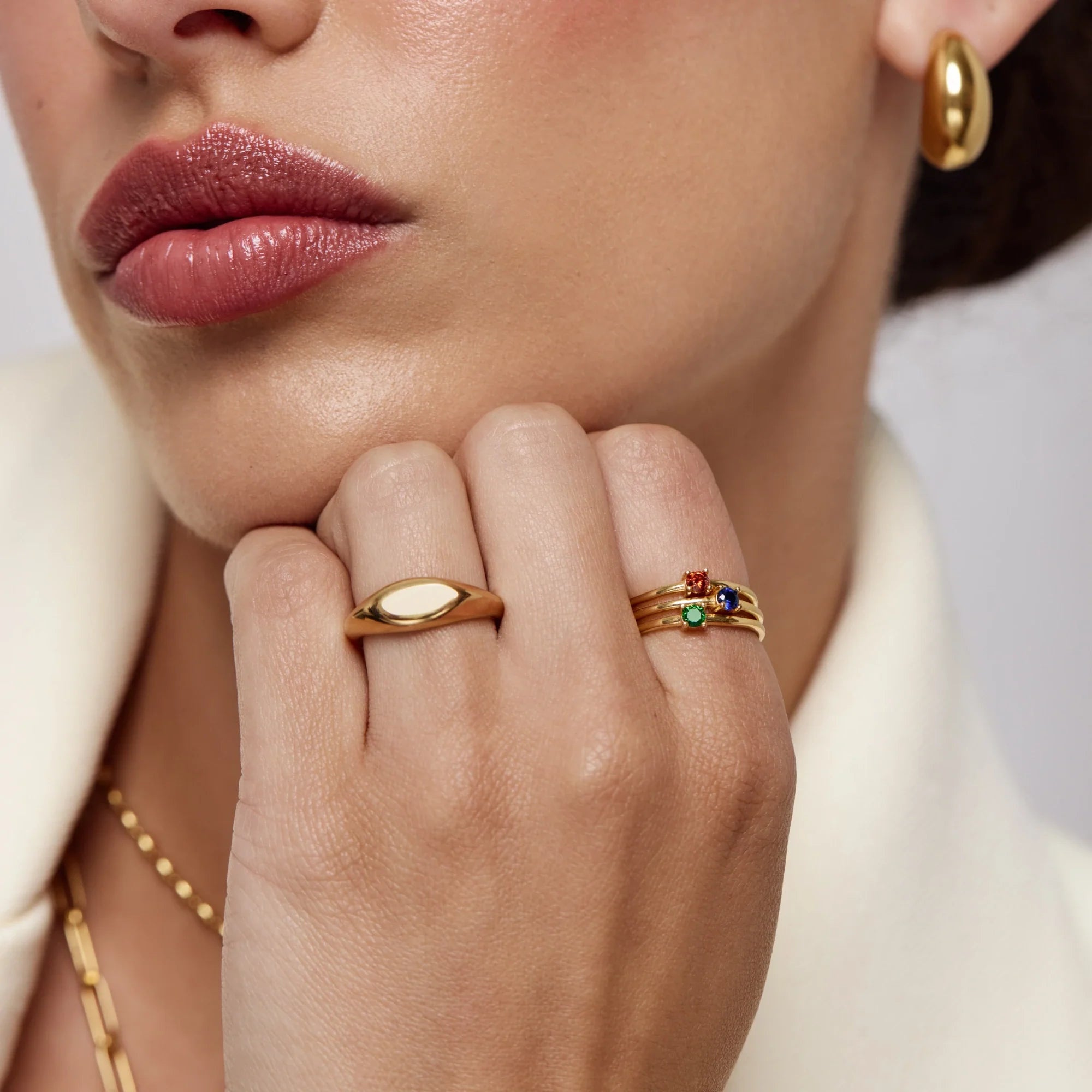 Bague Pierre Délicate — vue 3