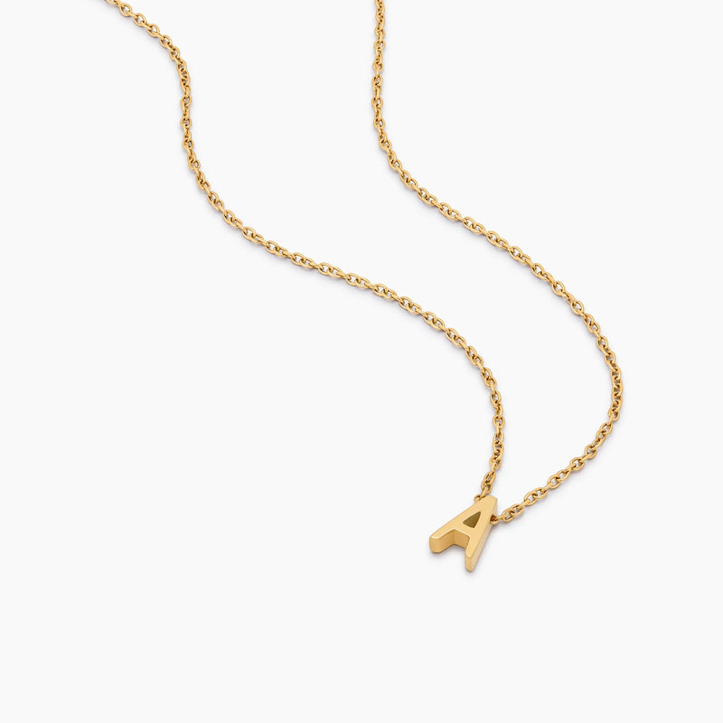 Collier Lettre Discrète — vue 4