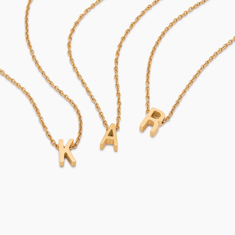 Collier Lettre Discrète — vue 6