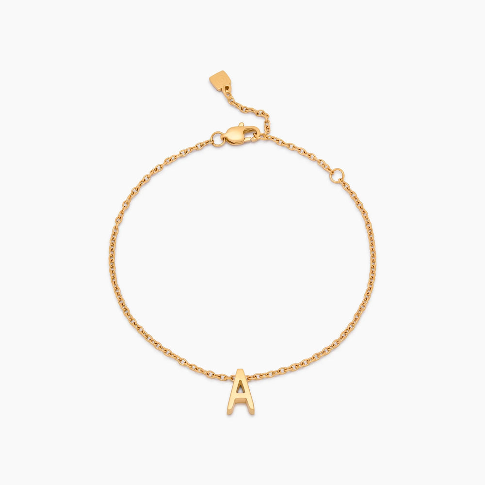 Bracelet Lettre Délicate — vue 1