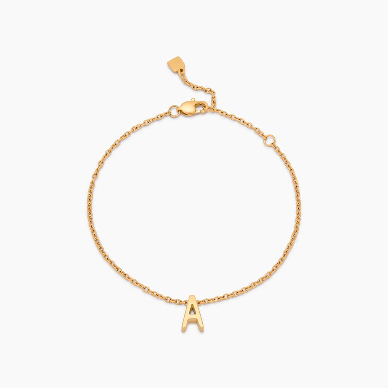 Bracelet Lettre Délicate — vue 1