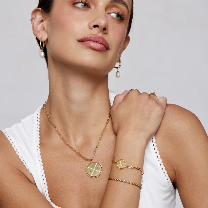 Collier Boussole Gravée — vue 6