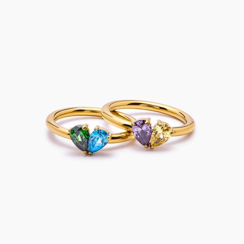 Bague Cœur Réuni — vue 4