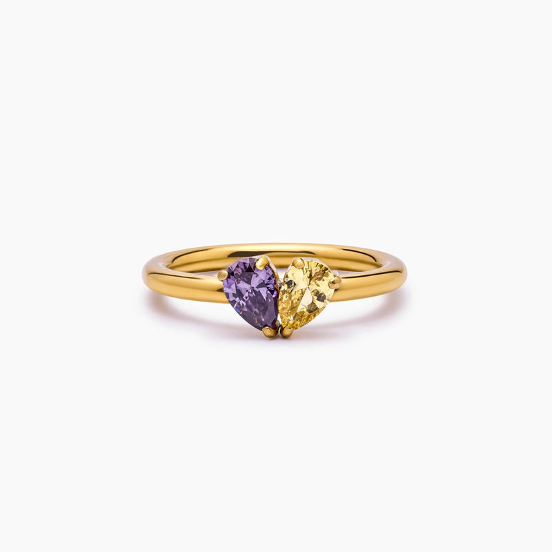 Bague Cœur Réuni — vue 1