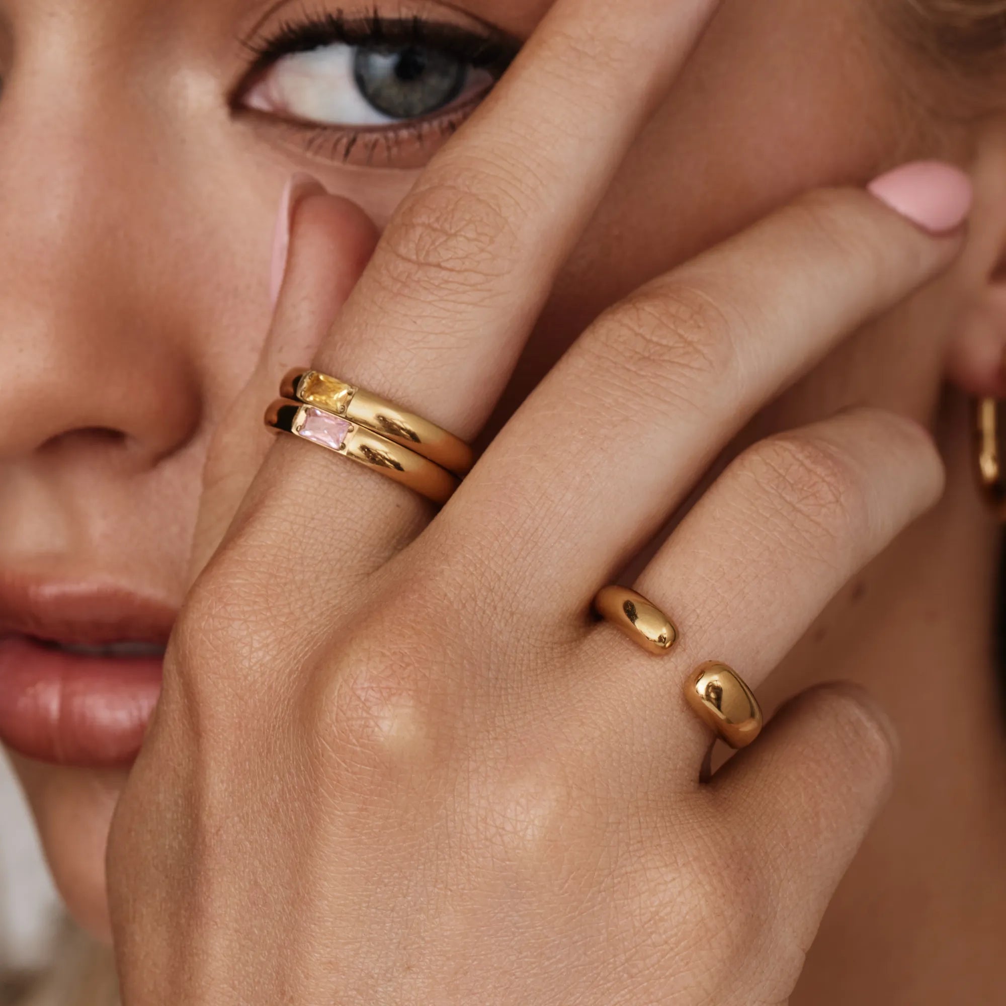 Bague Ligne Ouverte — vue 3
