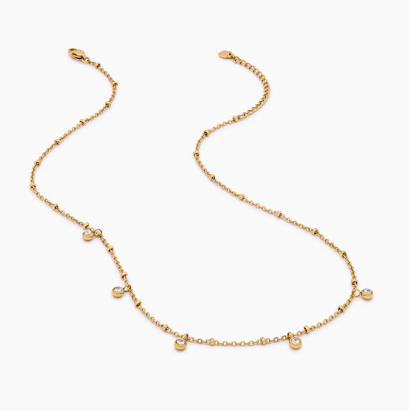 Collier Cristaux Dansants — vue 3
