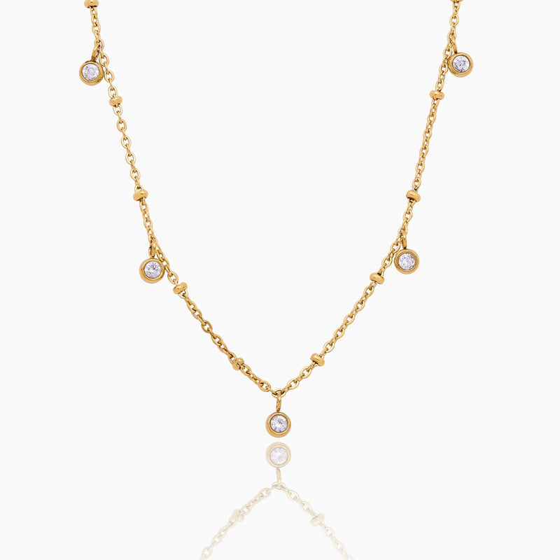 Collier Cristaux Dansants — vue 1