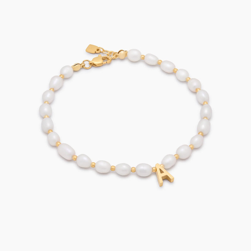 Bracelet Initiale Nacrée — vue 4