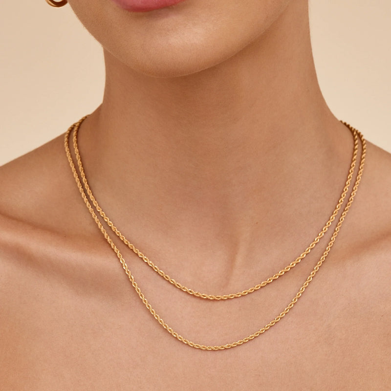 Collier Corde Tressée — vue 6