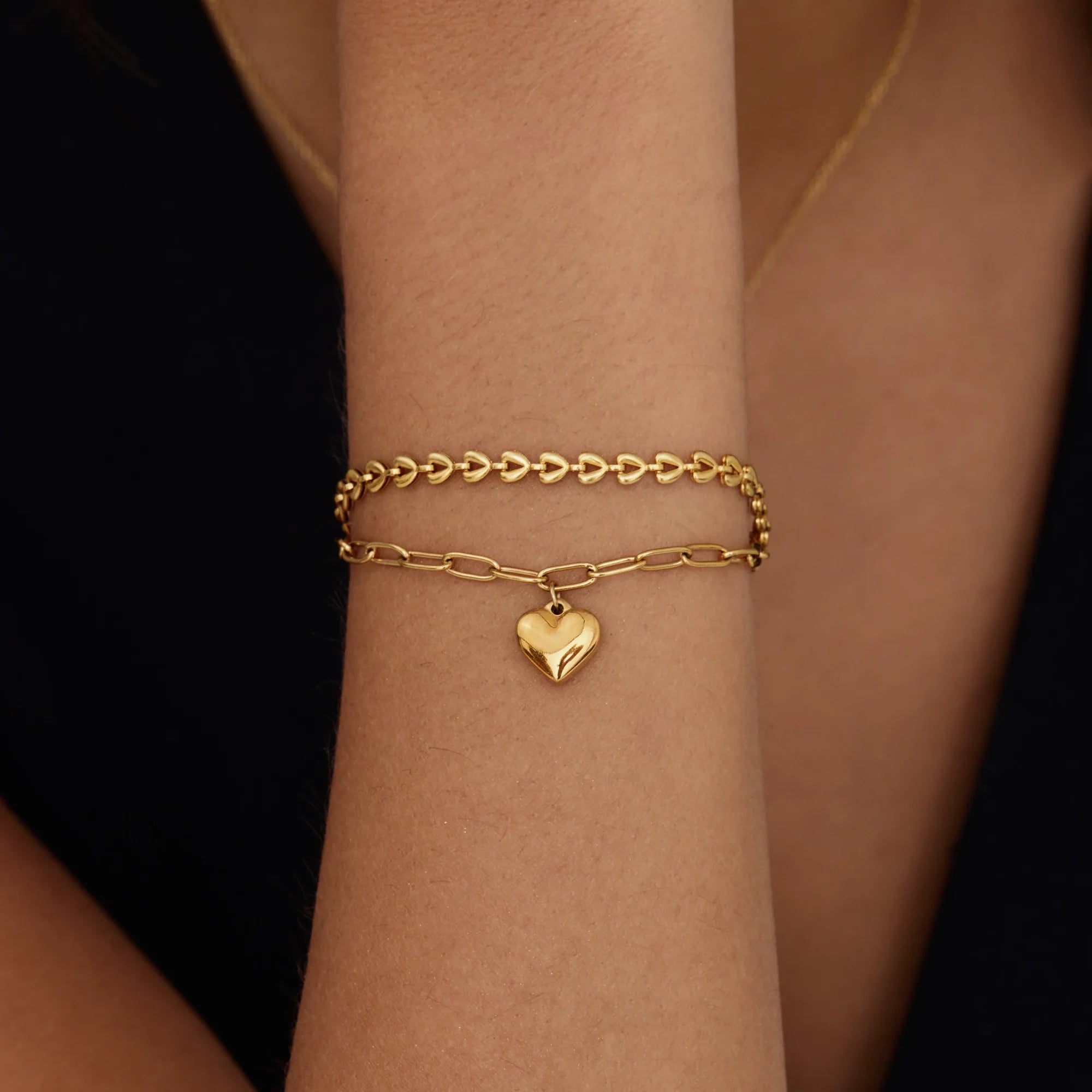 Bracelet Maillons Amoureux — vue 2