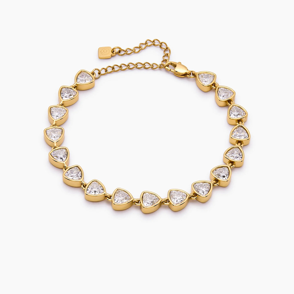 Bracelet Rivière Triangulaire — vue 1