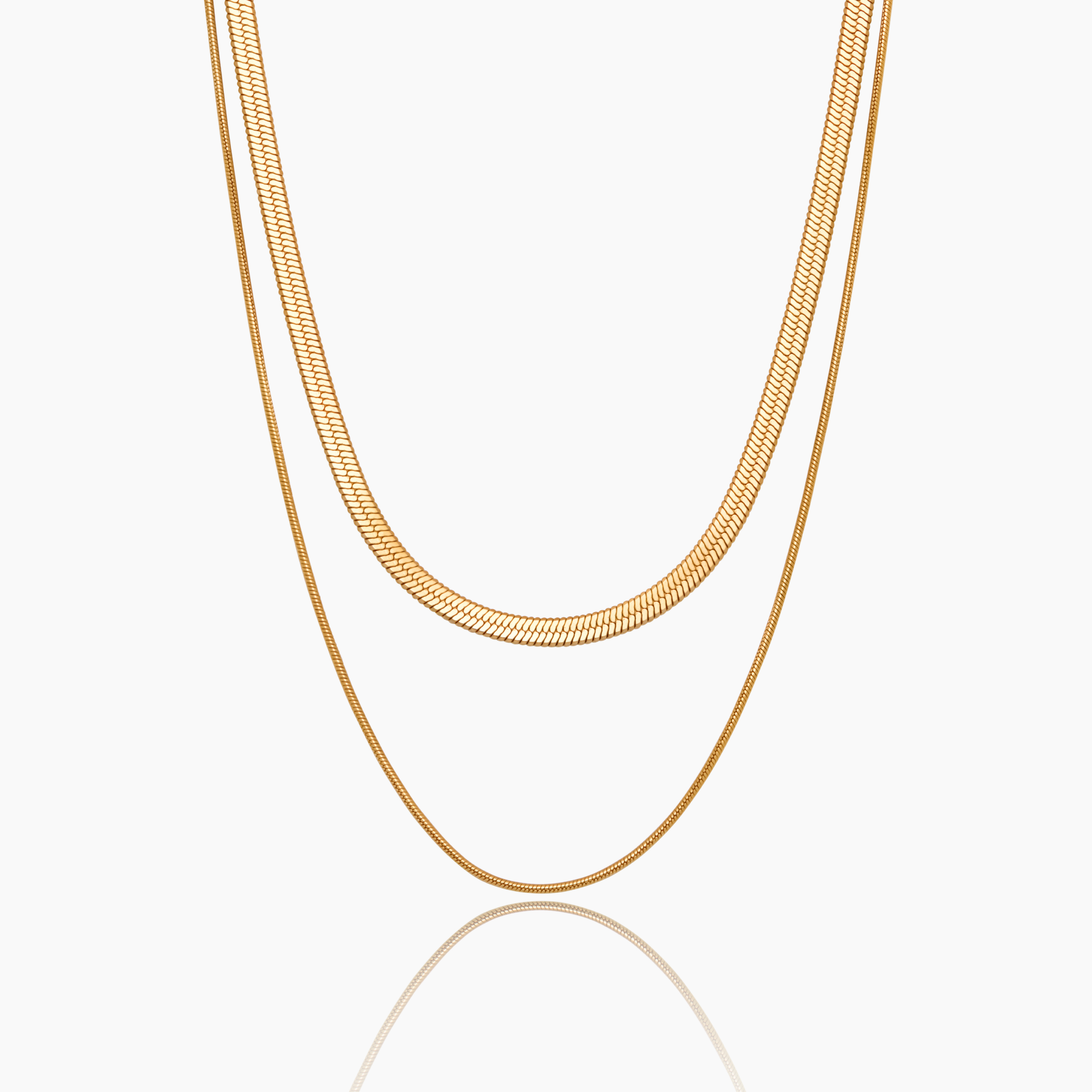 Collier Double Ruban — vue 1