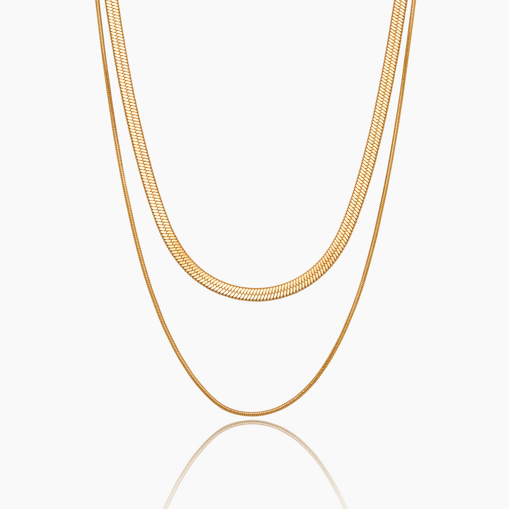 Collier Double Ruban — vue 1
