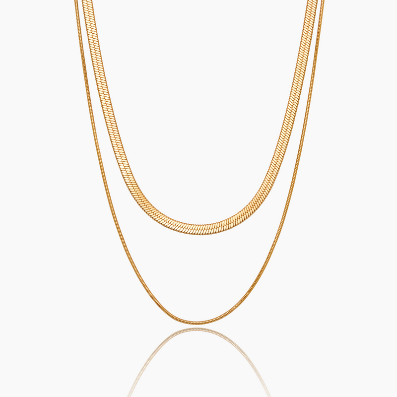 Collier Double Ruban — vue 1