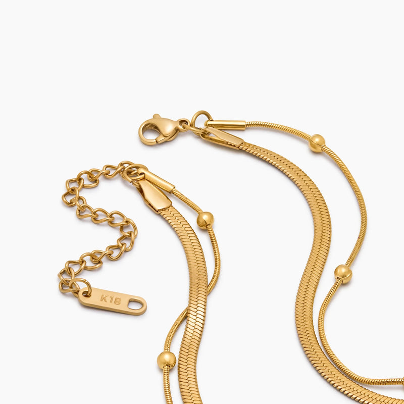 Collier Ruban Perlé — vue 4