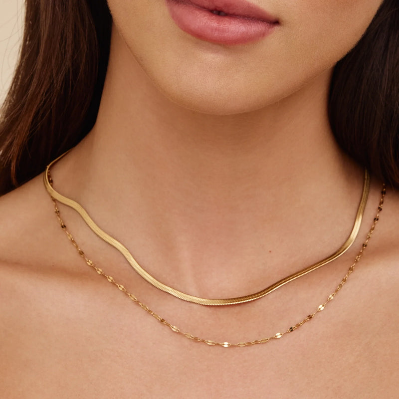 Collier Ruban Pailleté — vue 5