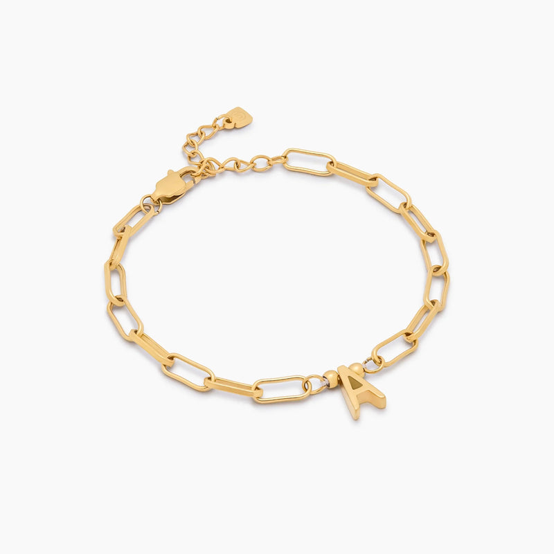 Bracelet Maillons Initiale — vue 4