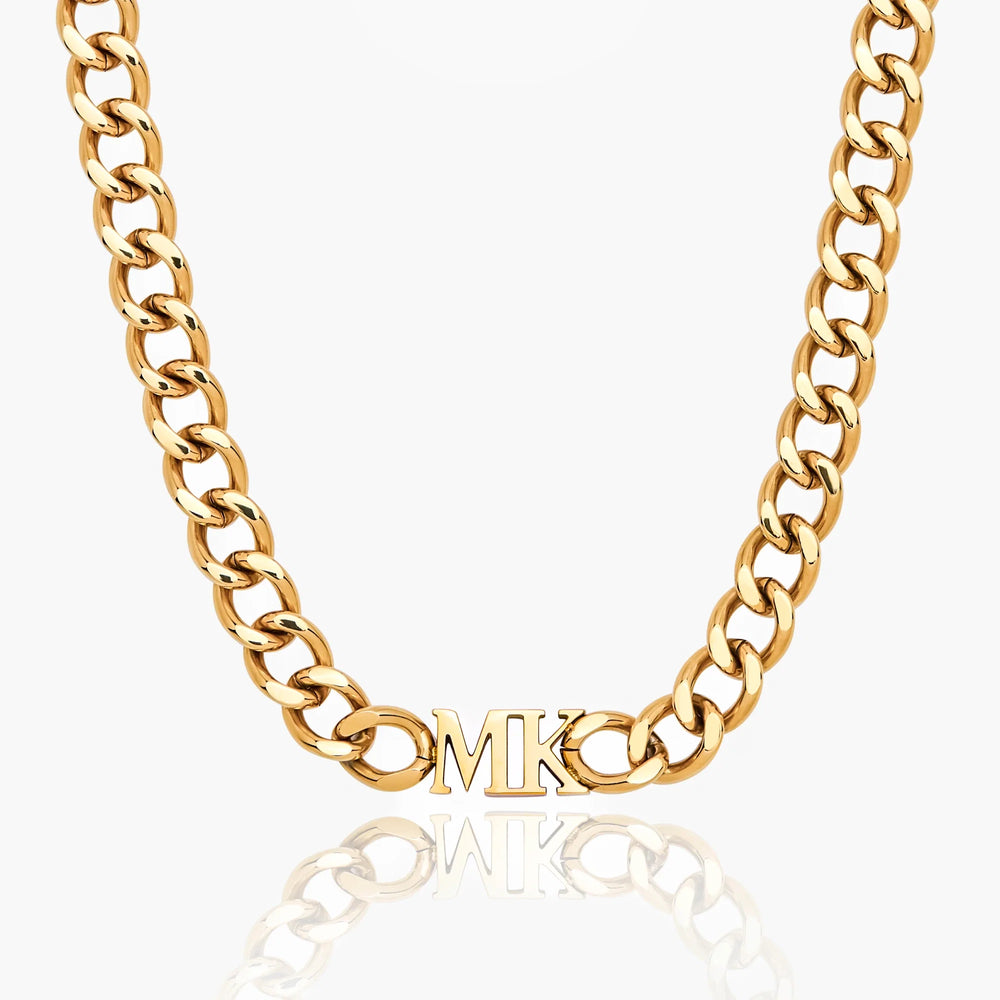 Collier Initiales Rapprochées — vue 1