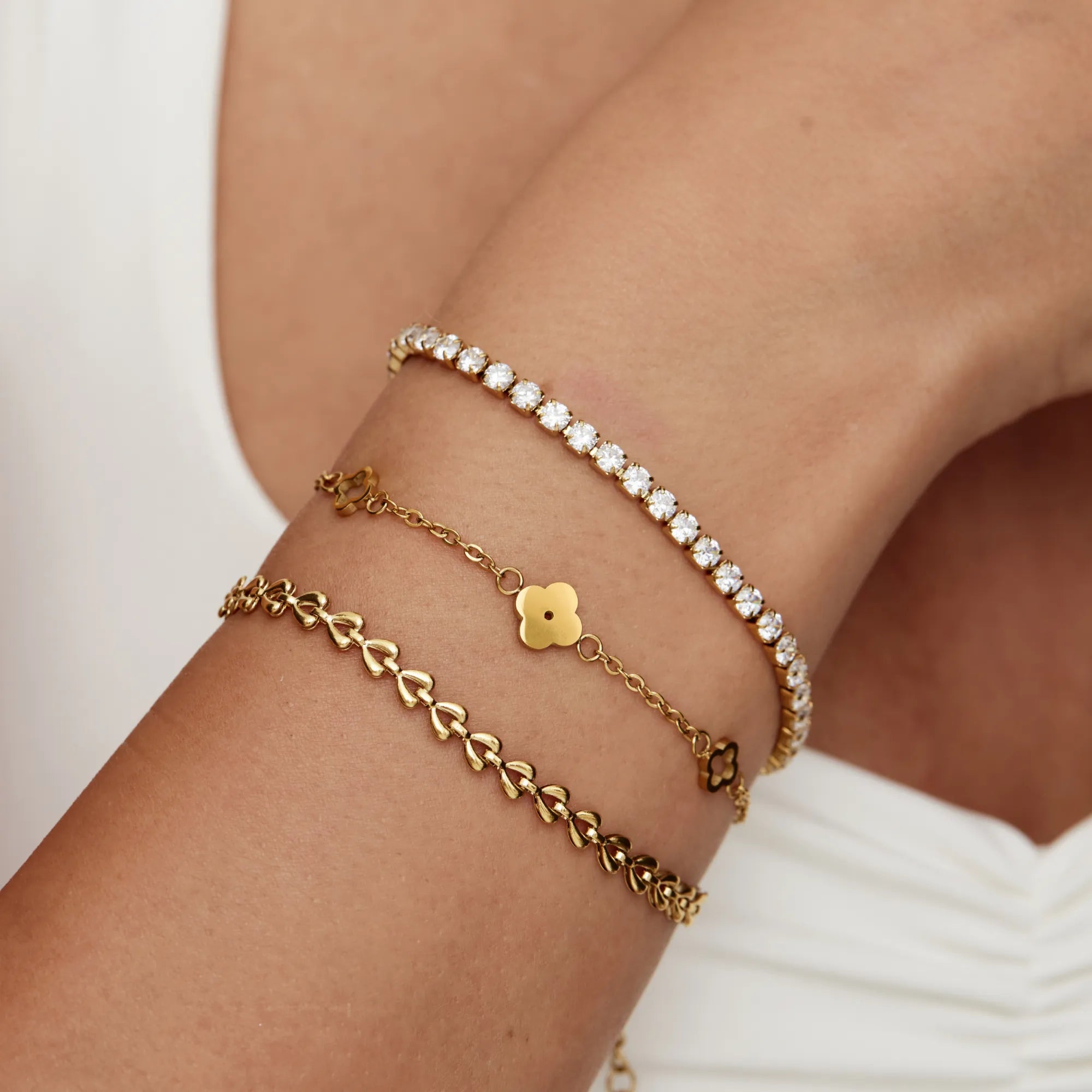 Bracelet Trèfle Discret — vue 3