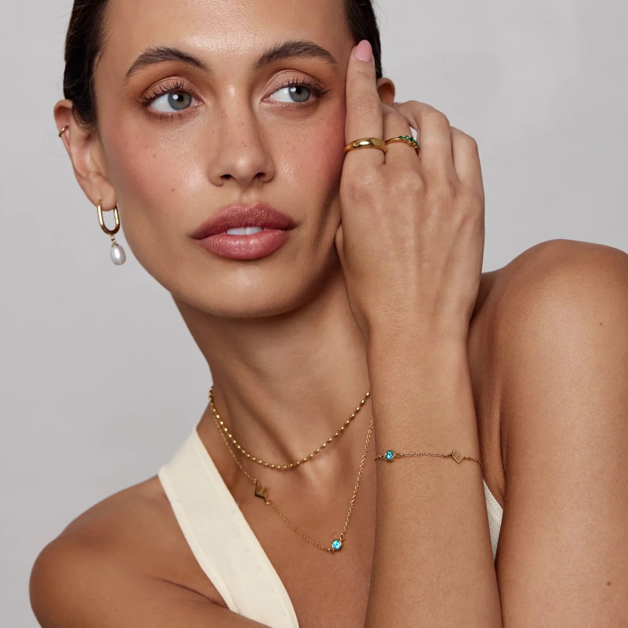 Bracelet Lettre Latérale — vue 2