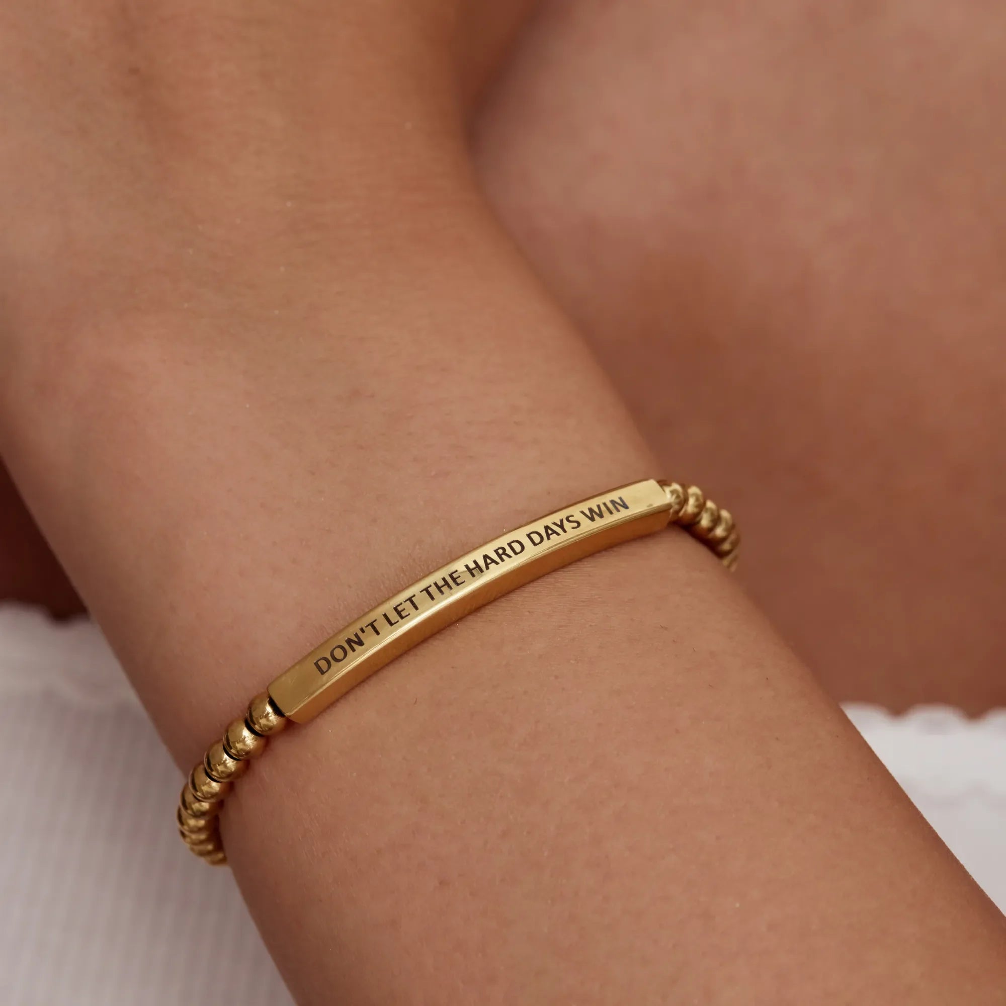 Bracelet Courage Gravé — vue 2