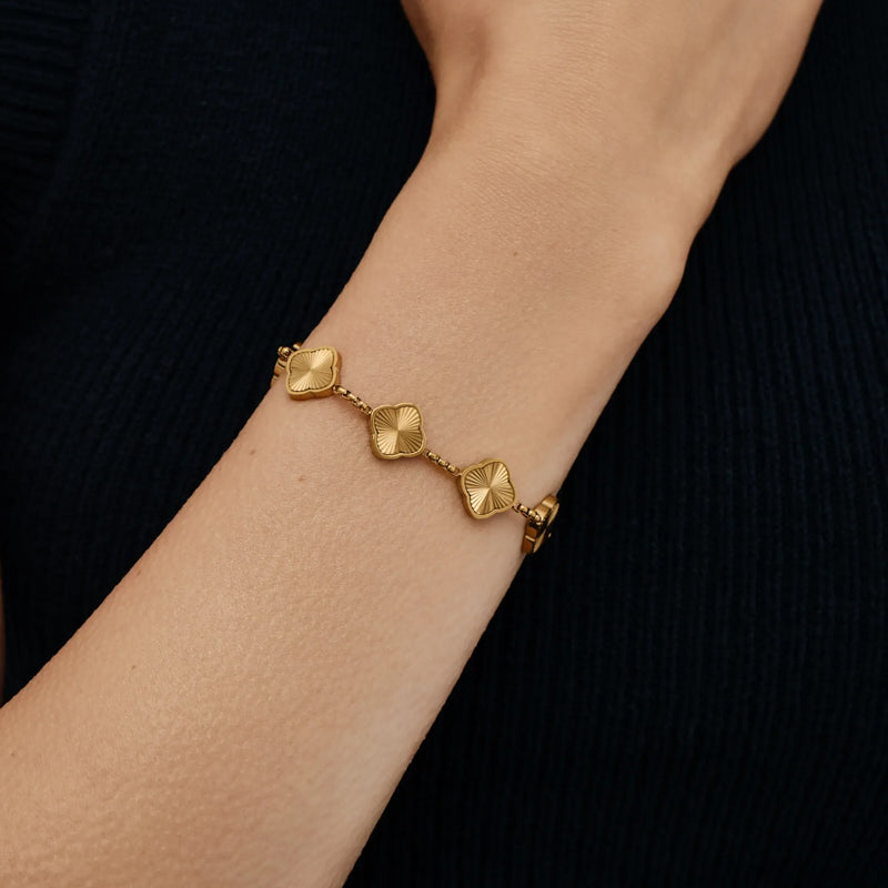 Bracelet Trèfles Solaires — vue 4