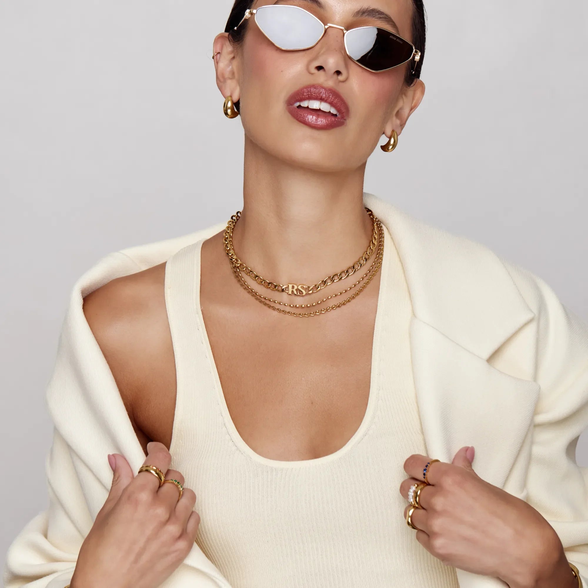 Collier Perles Fluides — vue 6