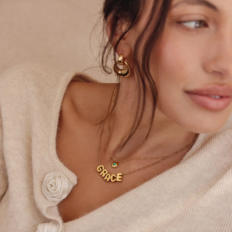 Collier Prénom Arrondi — vue 5