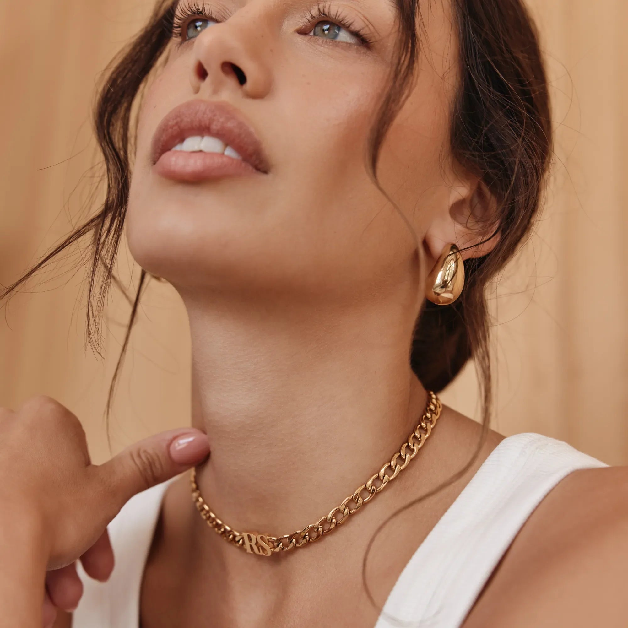 Collier Initiales Rapprochées — vue 5