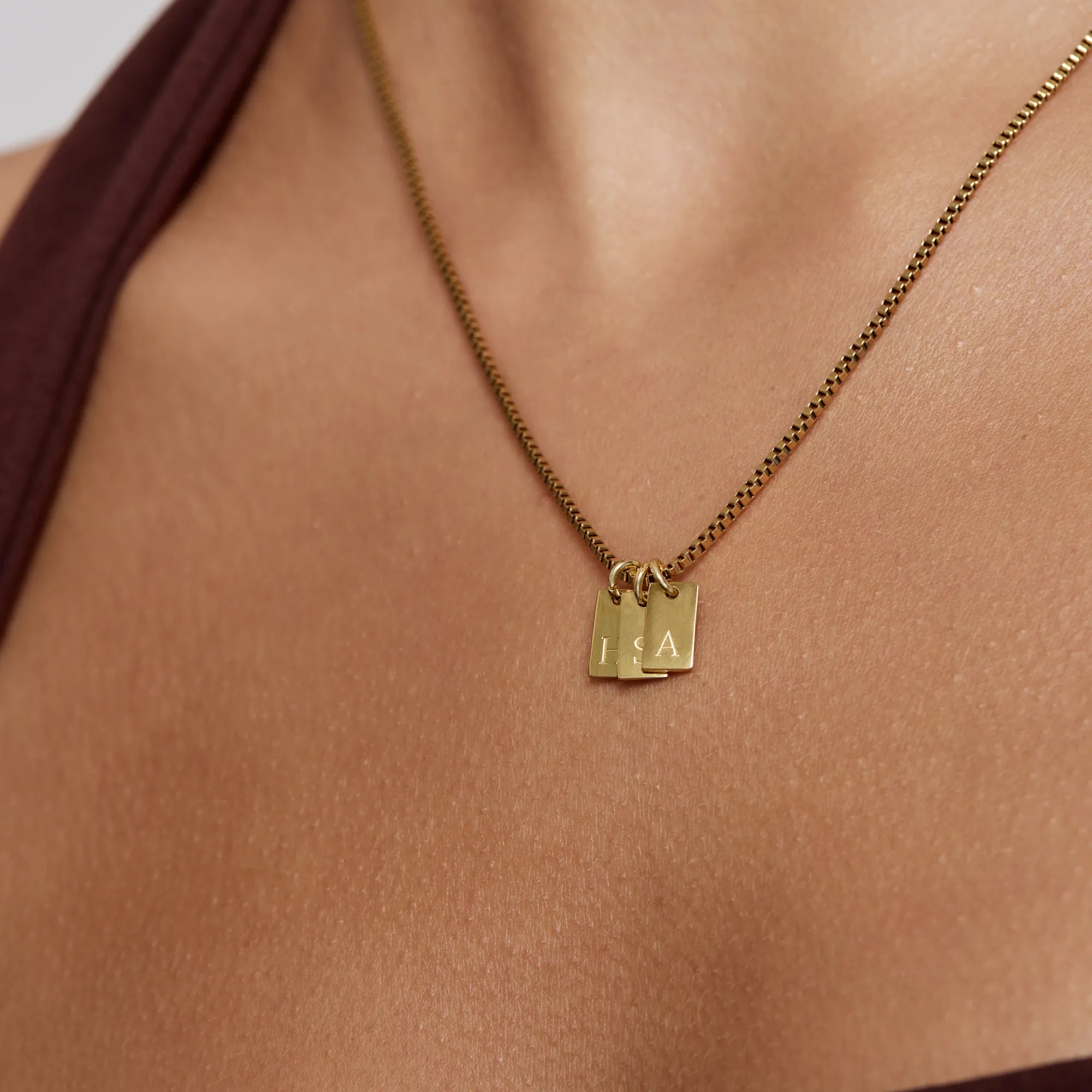 Collier Médailles Intimes — vue 2
