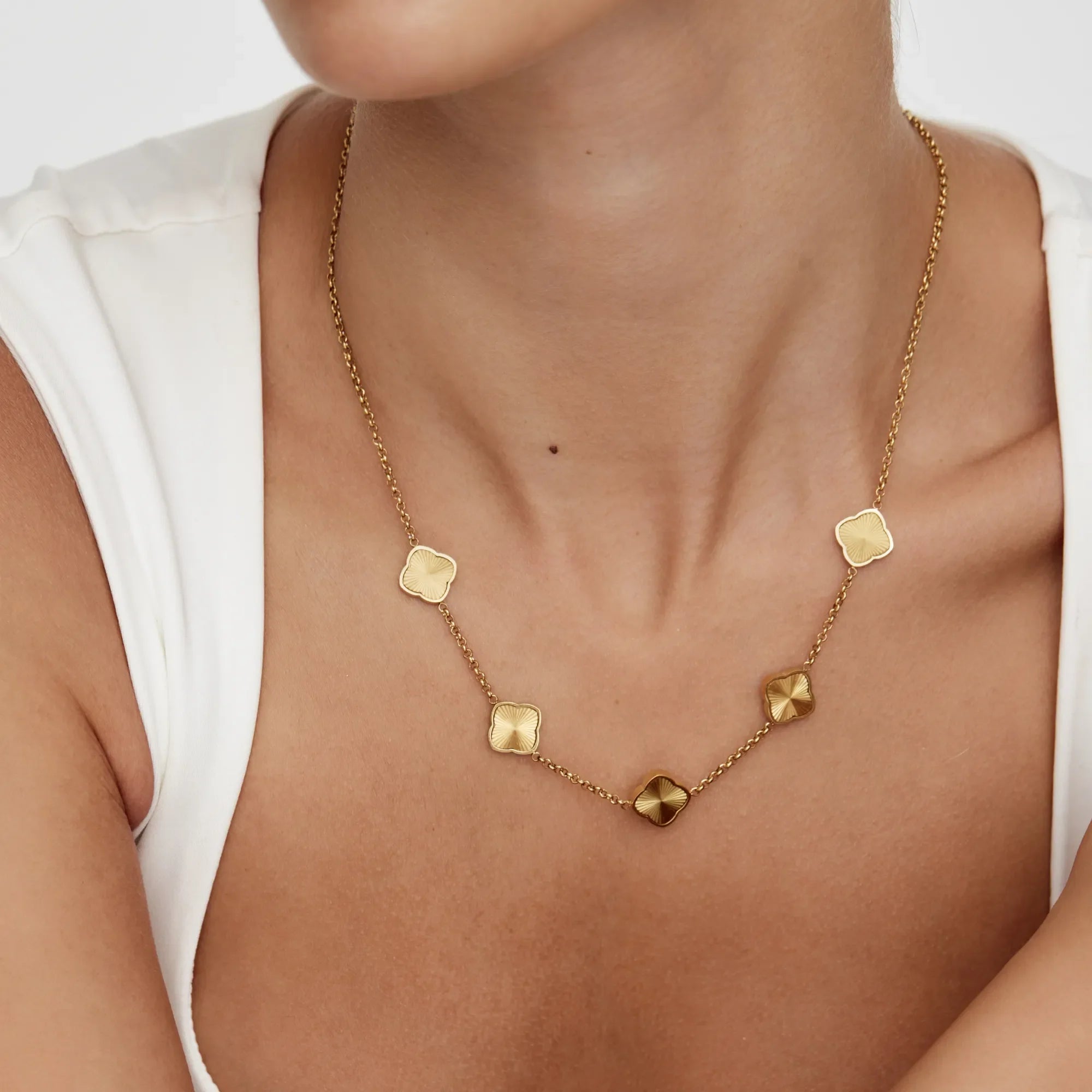 Collier Trèfles Solaires — vue 3