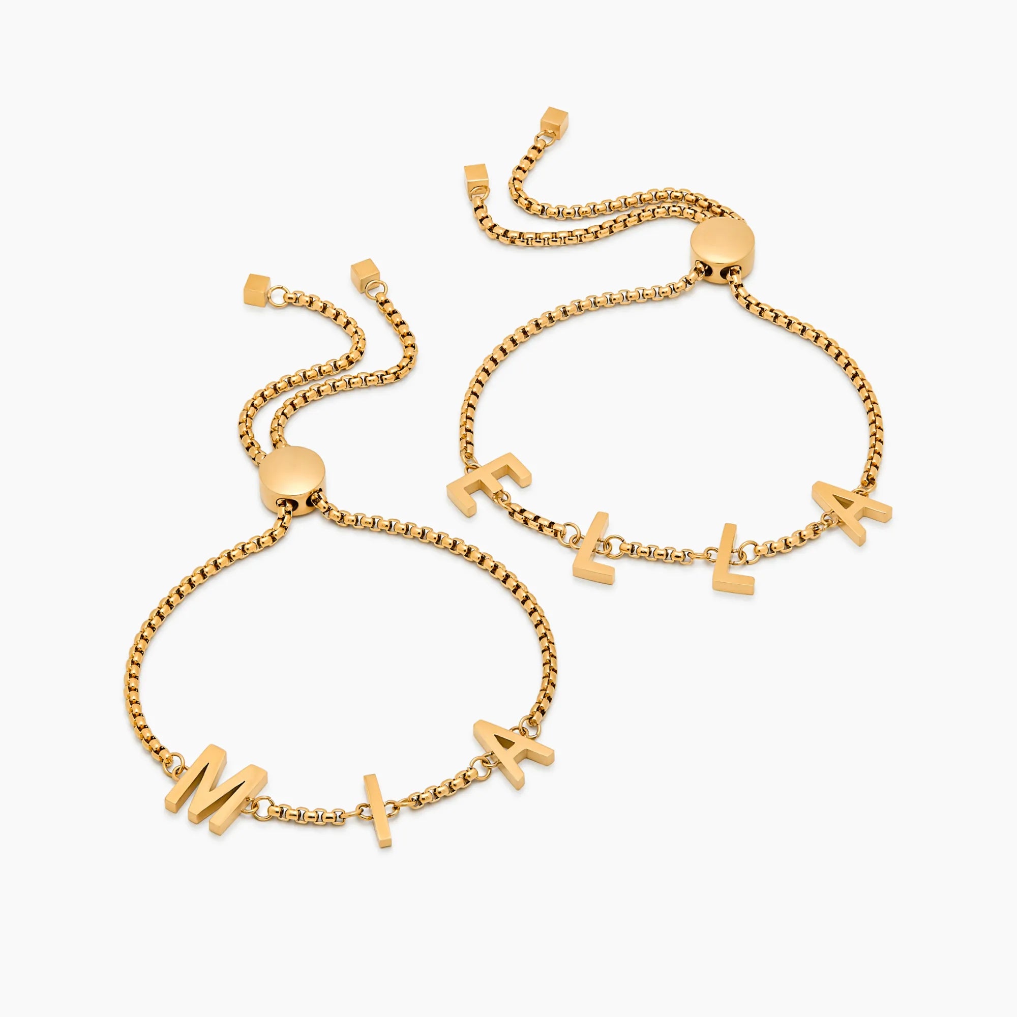 Bracelet Lettres Suspendues — vue 5