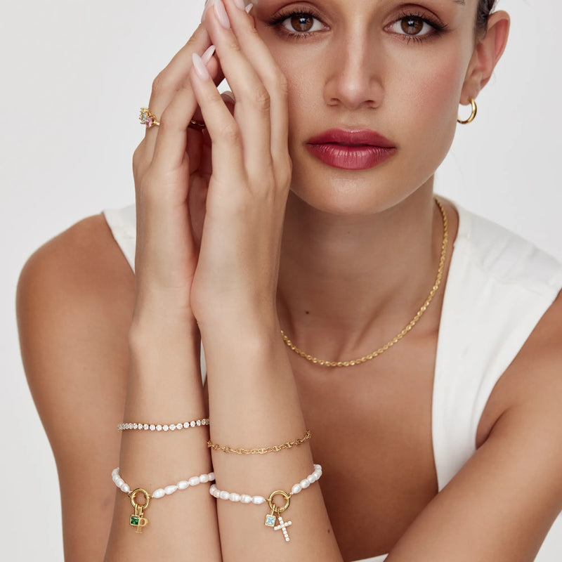 Bracelet Croix Nacrée — vue 5