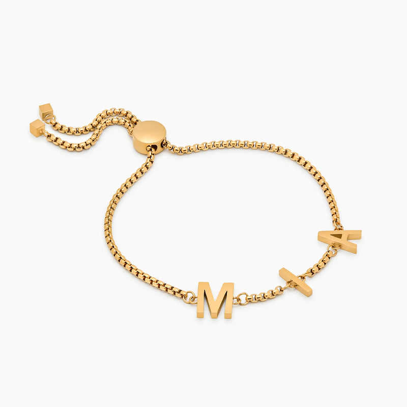 Bracelet Lettres Suspendues — vue 3