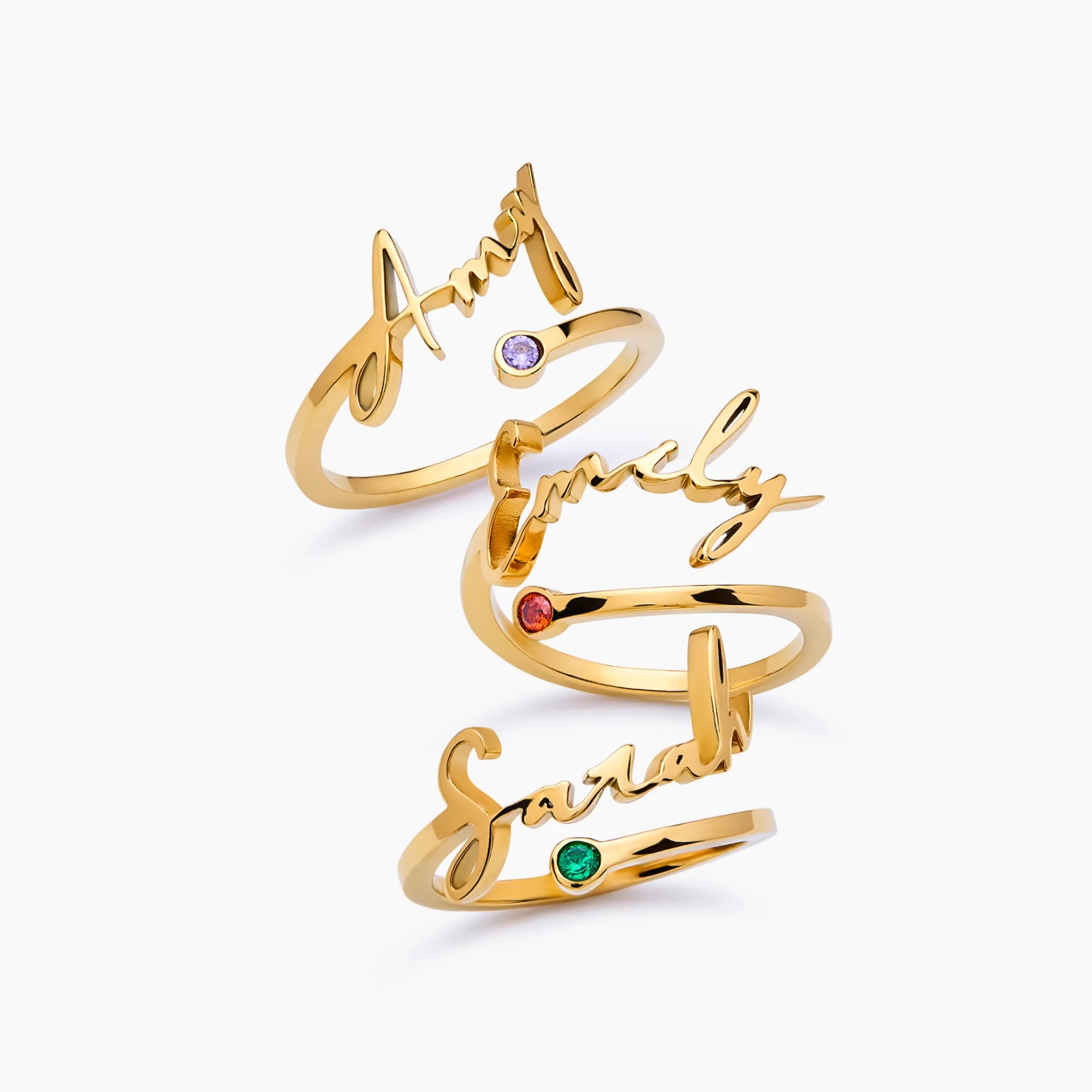 Bague Signature Ouverte — vue 6