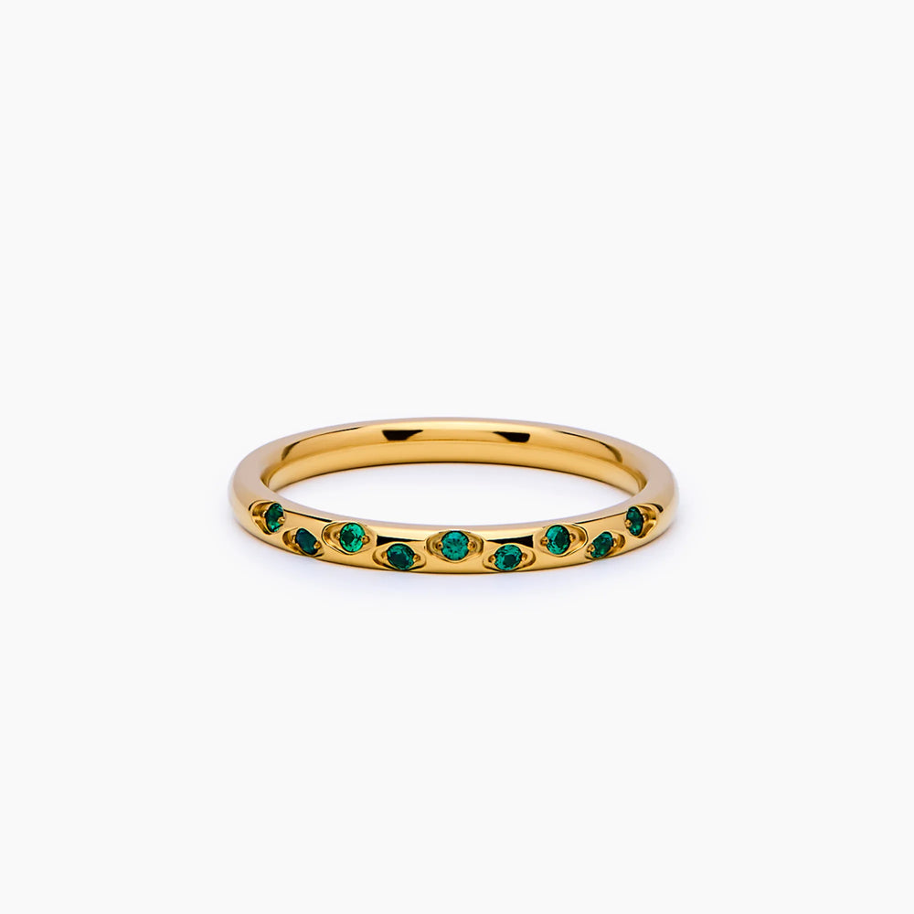 Bague Pierres Célestes — vue 1