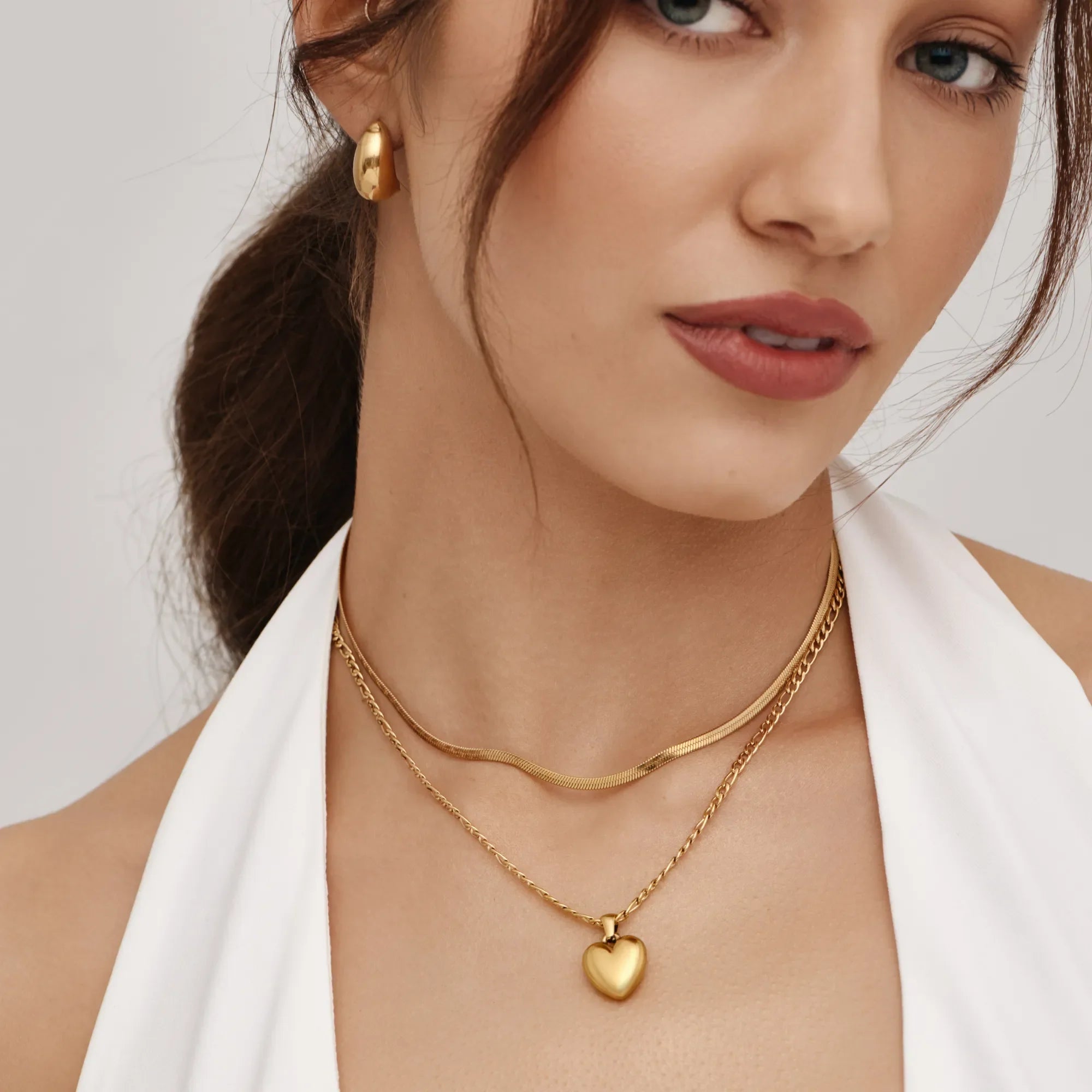 Collier Cœur Bombé — vue 6