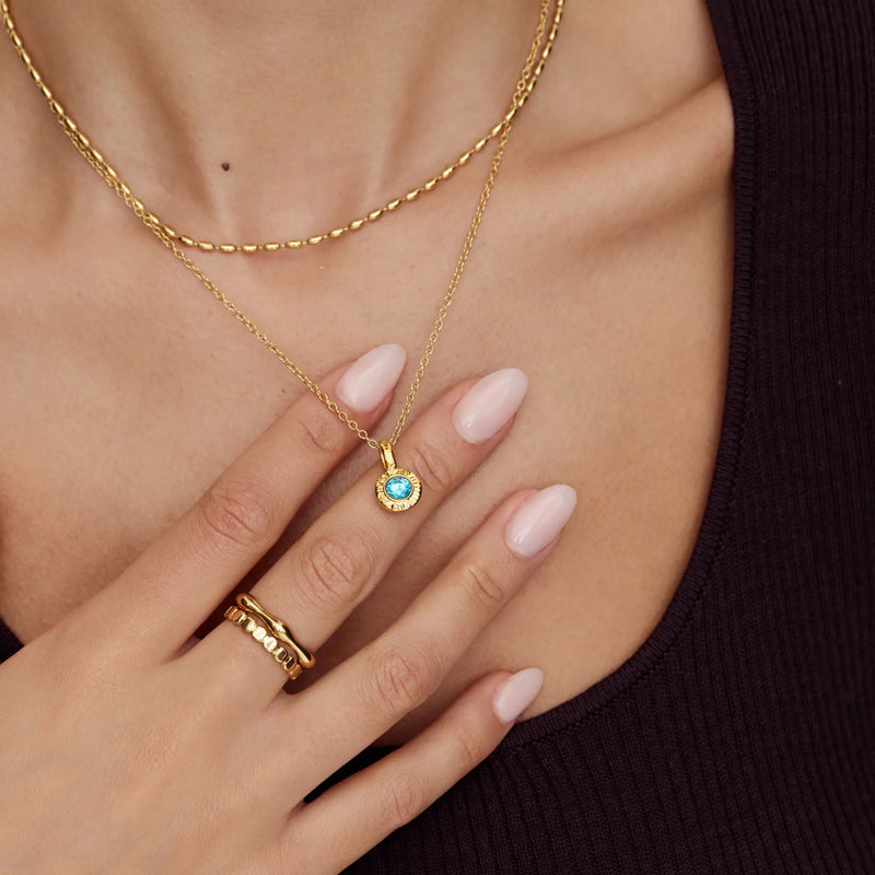 Collier Écrin Martelé — vue 3