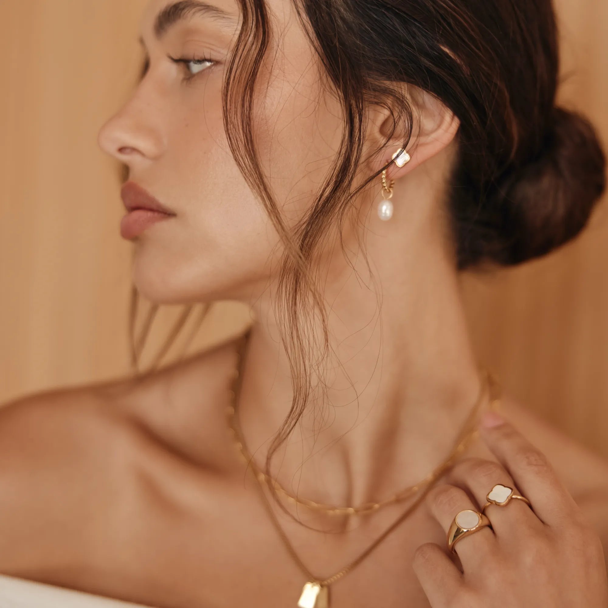 Bague Trèfle Enlacé — vue 9