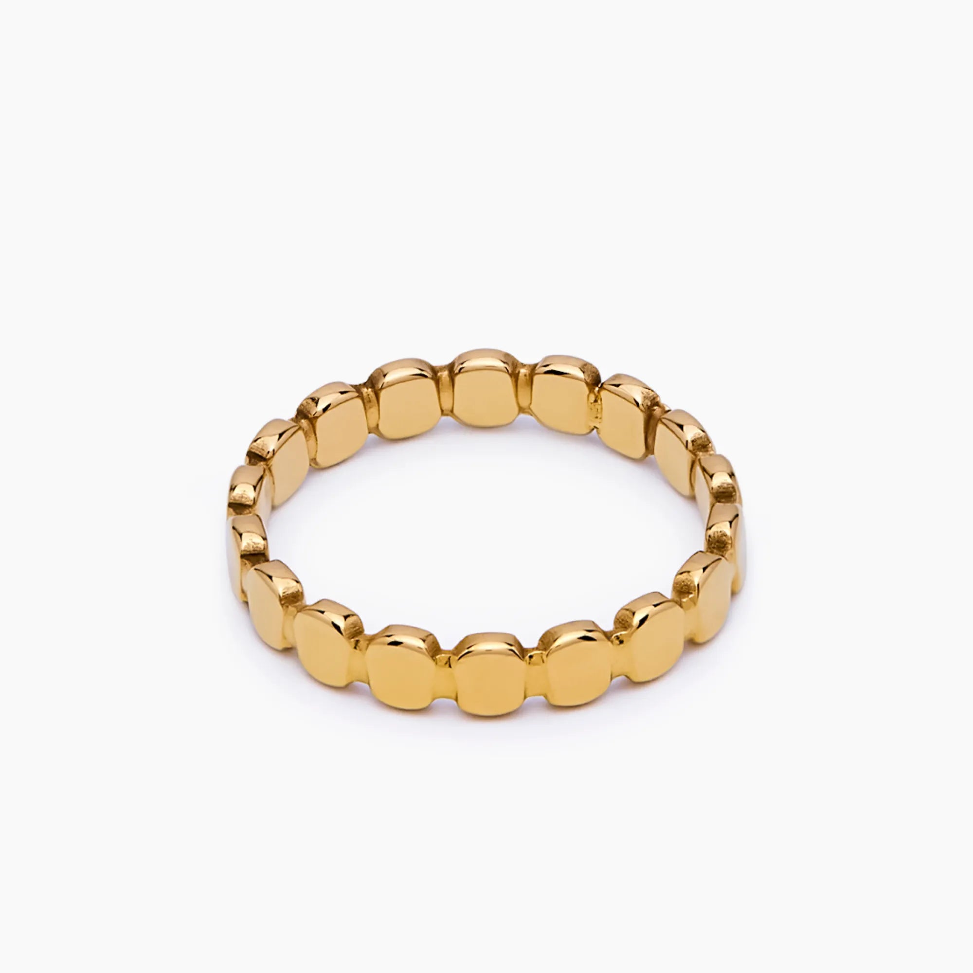 Bague Perles Polies — vue 4