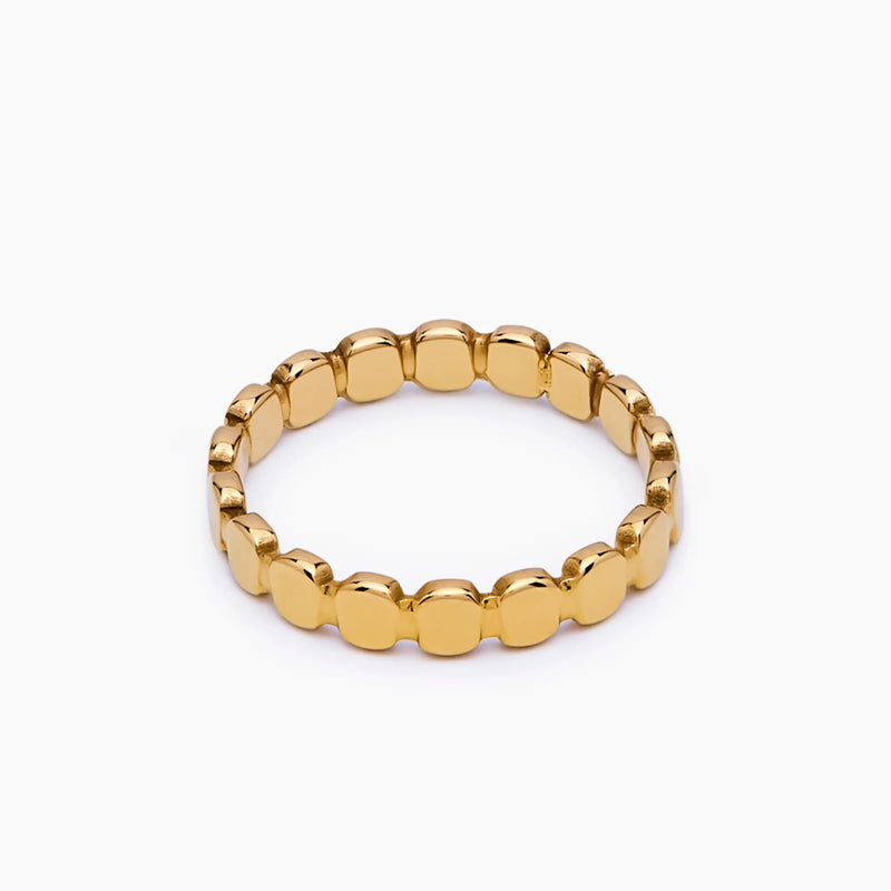 Bague Perles Polies — vue 4