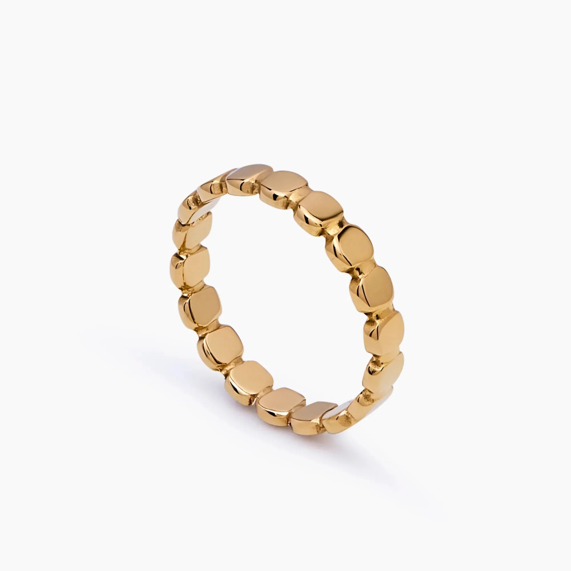 Bague Perles Polies — vue 1