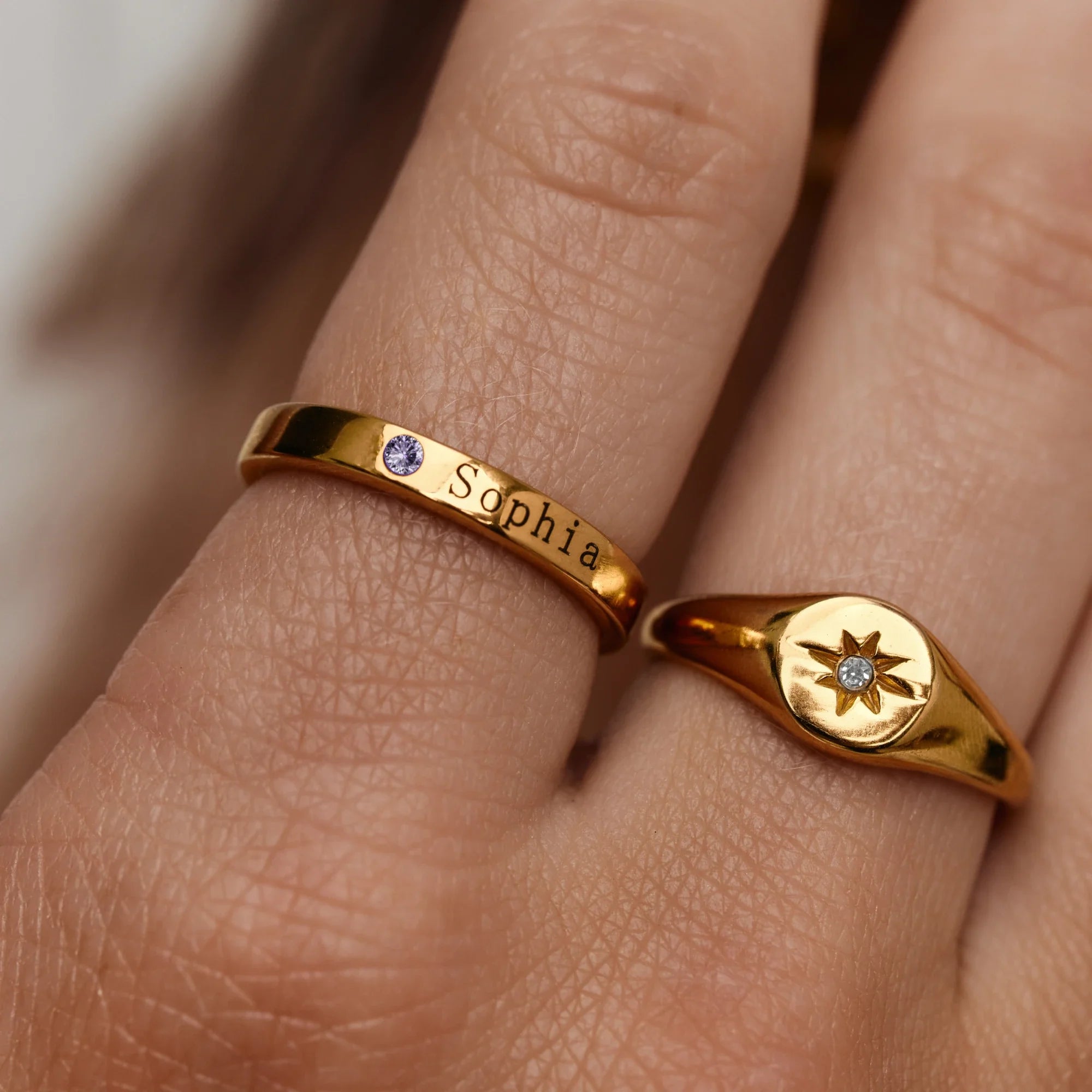 Bague Prénom Précieux — vue 4