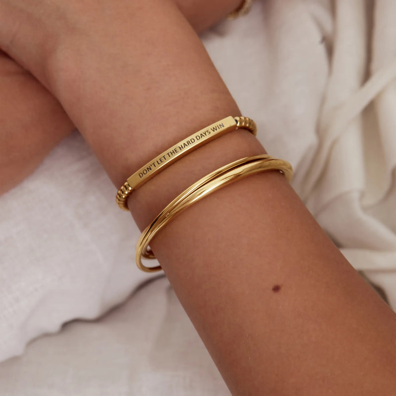 Bracelet Courage Gravé — vue 5