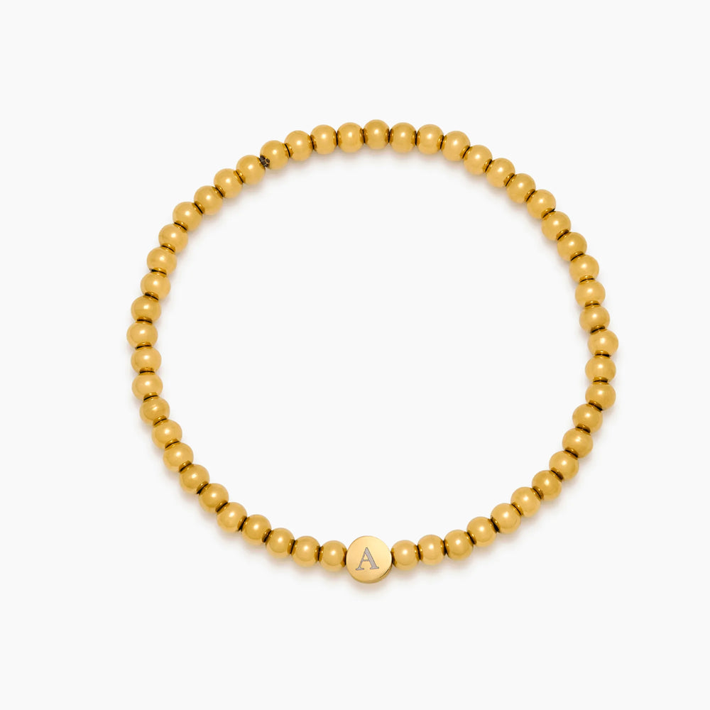 Bracelet Lettre Gravée — vue 1