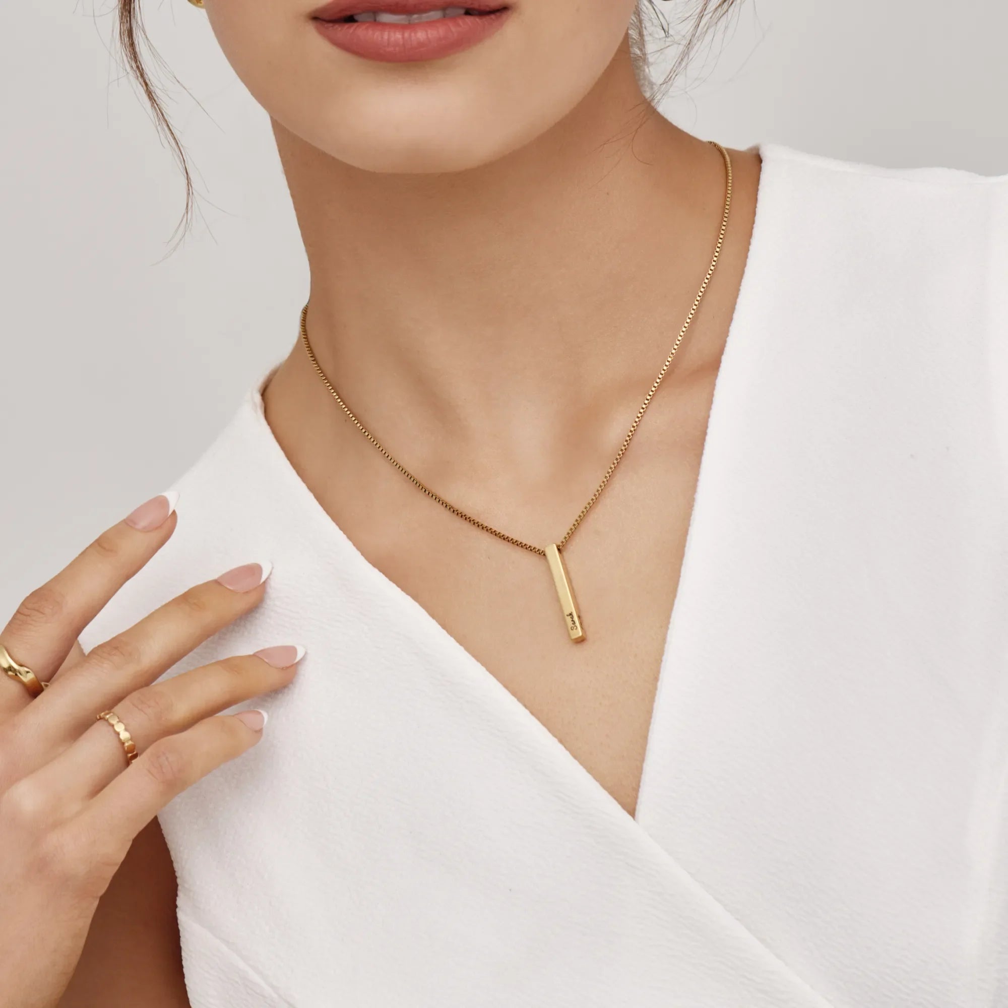Collier Pilier Secret — vue 3
