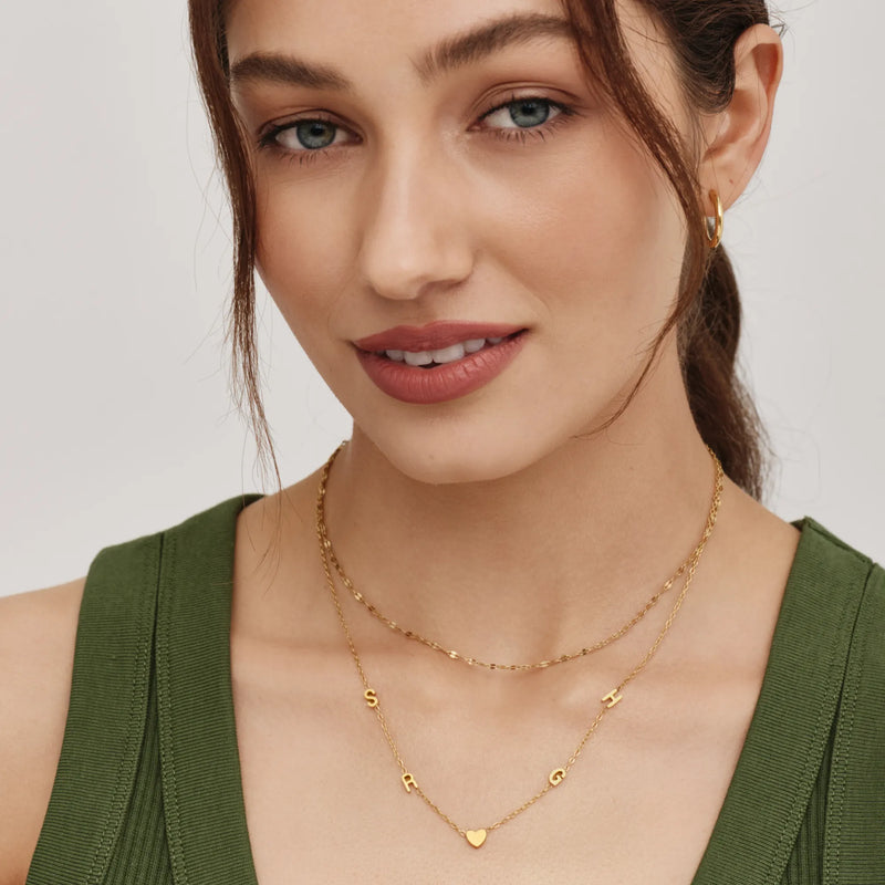 Collier Lettres Liées — vue 5