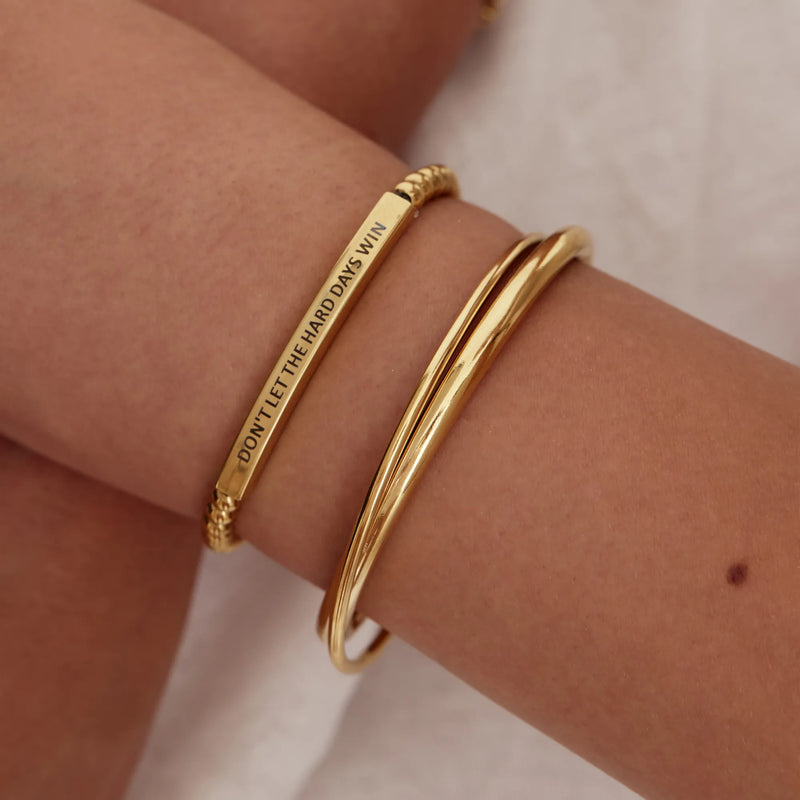 Bracelet Courage Gravé — vue 6
